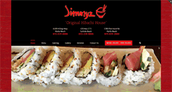 Desktop Screenshot of jimmyzhibachi.com